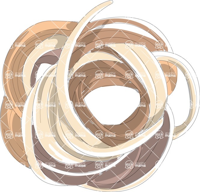 Italy Themed Graphic Collection - Italian Pasta Vector